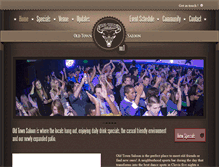 Tablet Screenshot of oldtownsaloonclovis.com